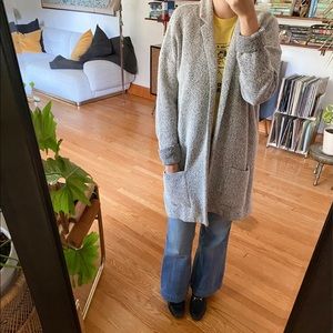 F21 Oversized Sweater Cardigan Jacket - S